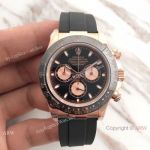 Basel World Rolex Daytona Rose Gold Black Ceramic Watch AR Factory_th.jpg